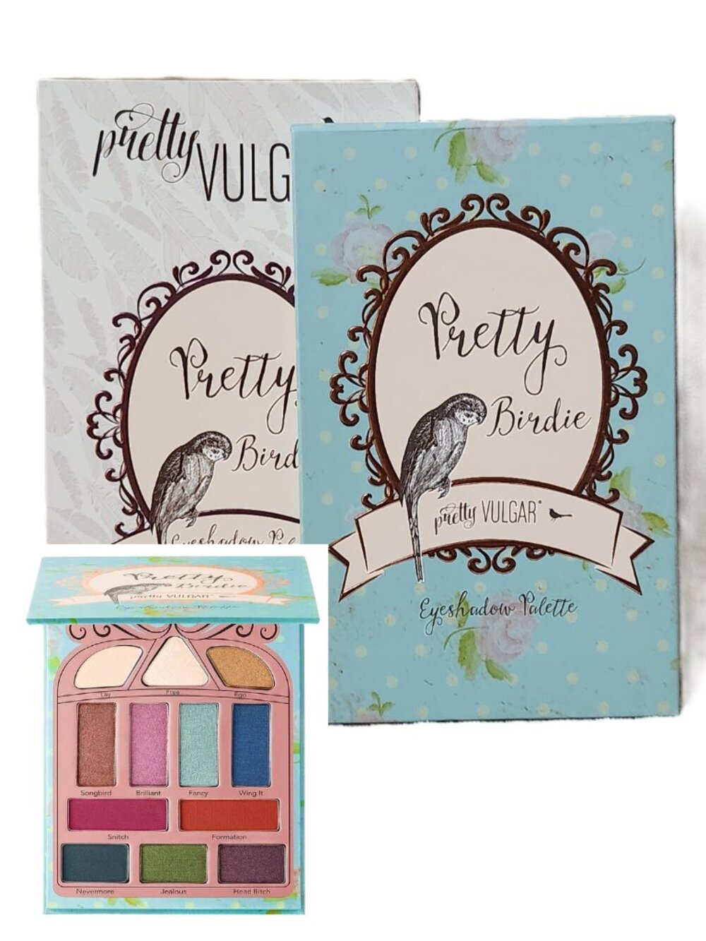 PRETTY VULGAR Pretty Birdie Eyeshadow Palette - NEW NIB